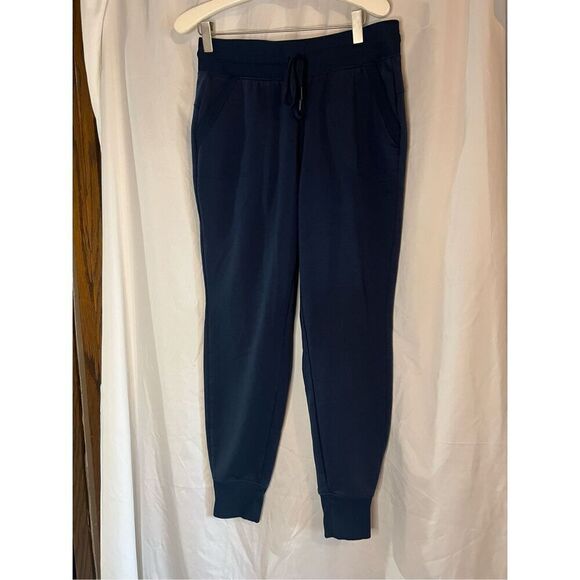 Athletic Works Blue Jogger Sweatpants Woman’s Size Small - Picture 1 of 8